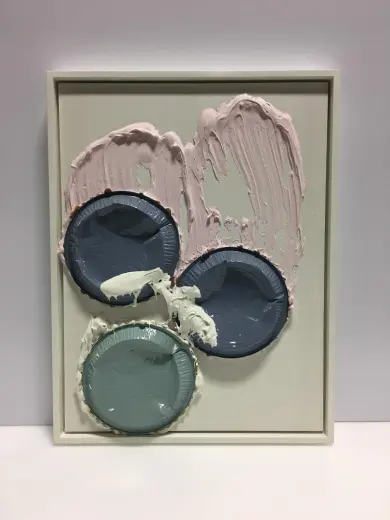 Pie Painting / 28 x 22 x 4 inches (LSMI-42)