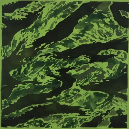 Untitled (Camo Leaf)