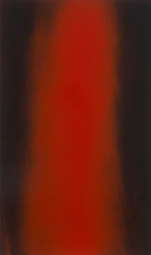 Untitled (Red/Black Flood painting 02)