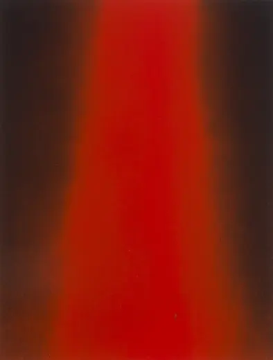 Untitled (Red/Black Flood painting 08)