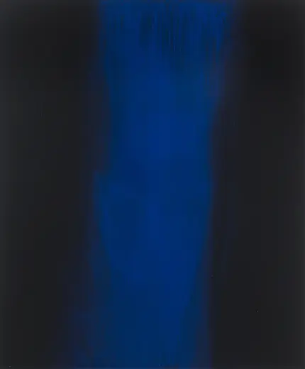 Untitled (Blue/Black Flood painting 01)