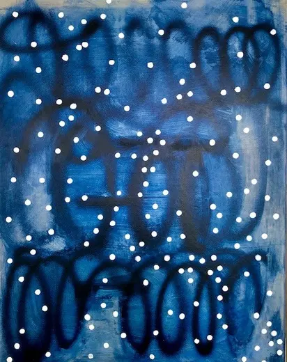 Untitled (Blue Painting 02)