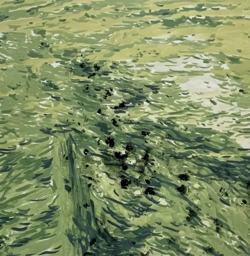 Untitled (Green Desert)