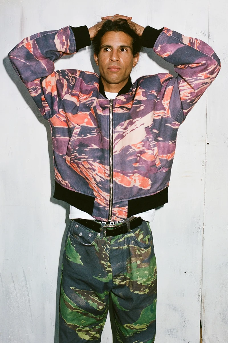 Garments from the Stüssy and Lucien Smith Tigris collaboration