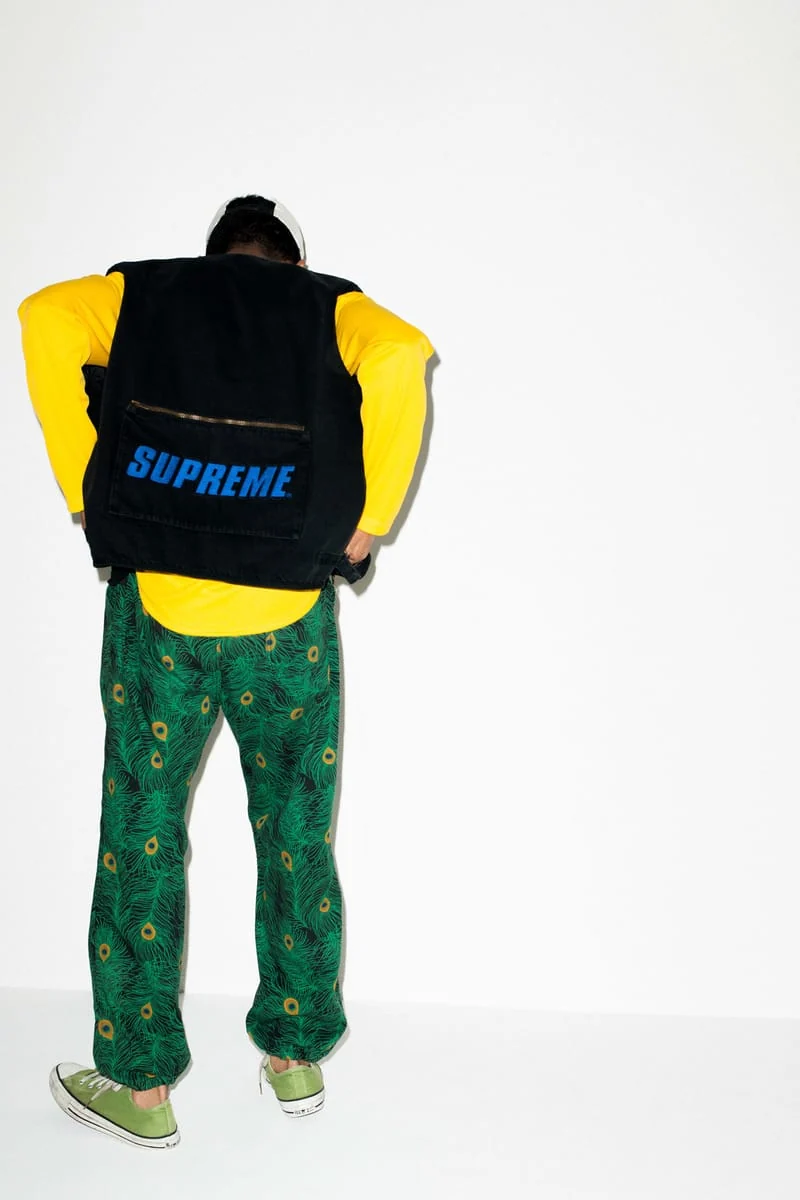 Lucien Smith modeling Supreme in Them Magazine’s Spring/Summer 2016 editorial - source photograph 5