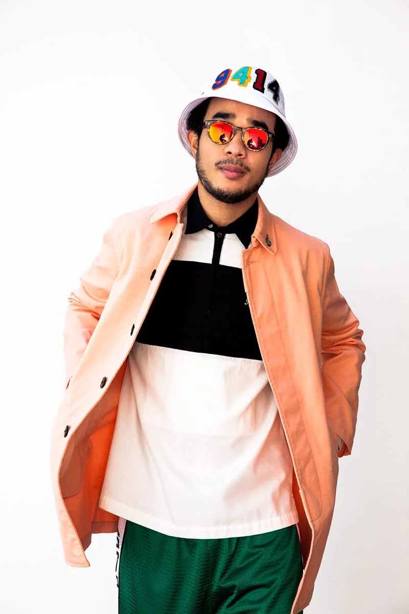 Lucien Smith modeling Supreme for WARP’s Spring/Summer 2014 editorial - source photograph 5
