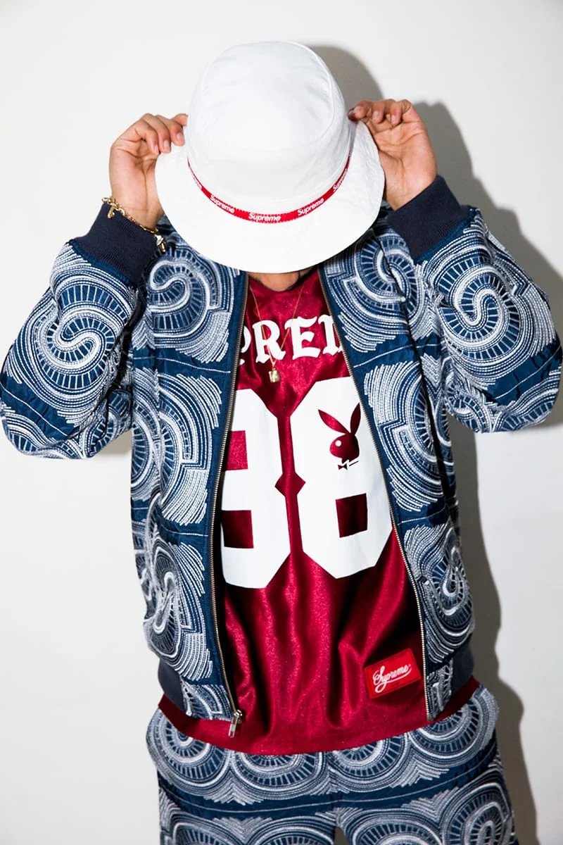 Lucien Smith modeling Supreme for WARP’s Spring/Summer 2014 editorial - source photograph 8