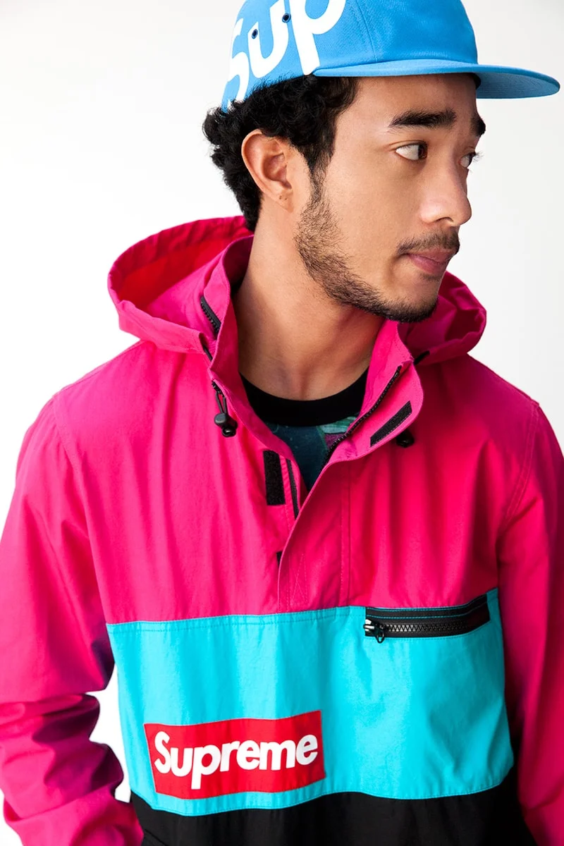 Lucien Smith modeling Supreme for WARP’s Spring/Summer 2014 editorial